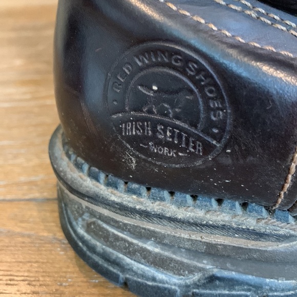 Irish Setter red wing work boots Brown leather pull on ultra dry waterproof 10.5 - Picture 3 of 16